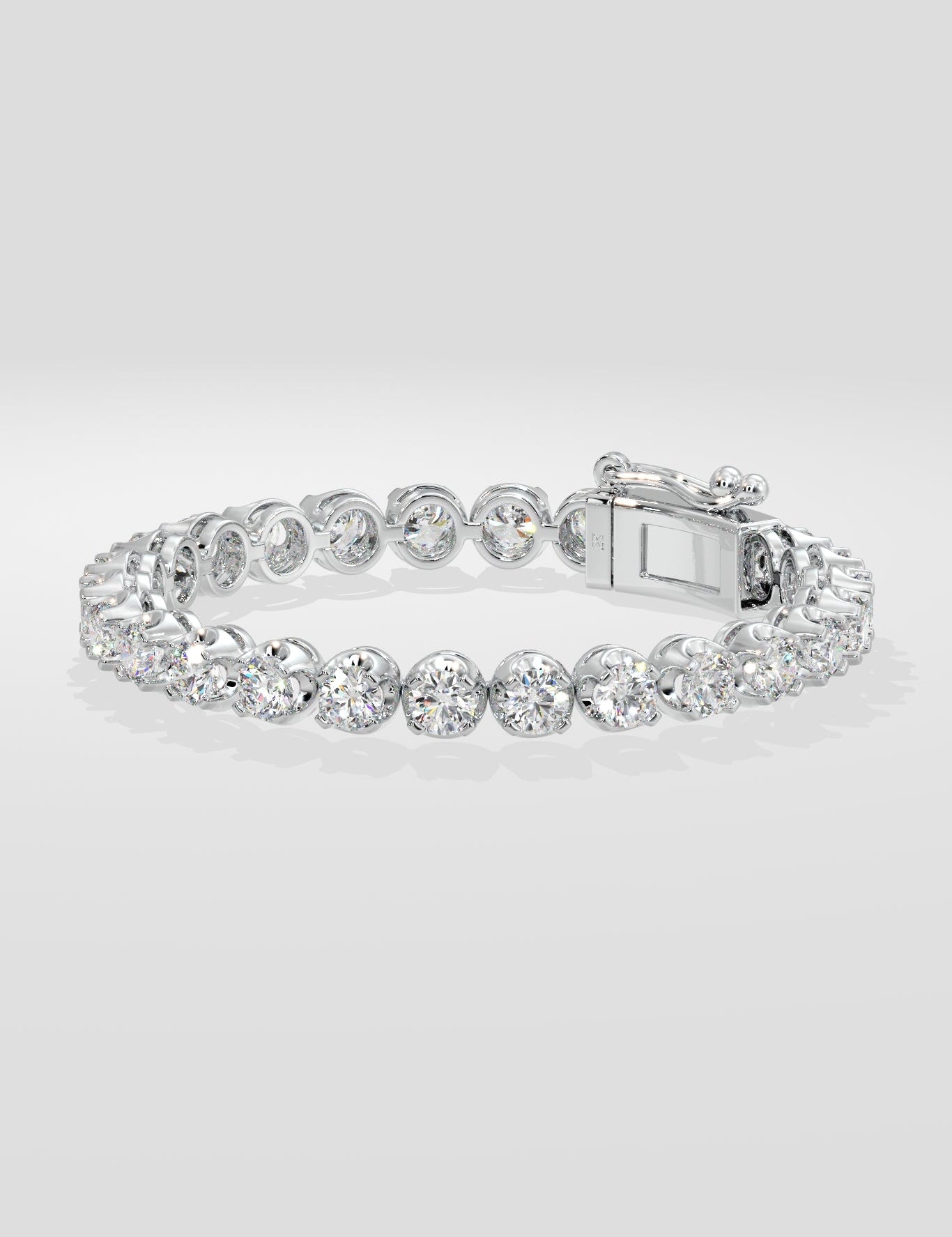 0.40 pointer Crown Tennis Bracelet - House Of Quadri