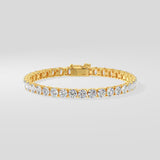 0.30 Ct Classic Round Bracelet