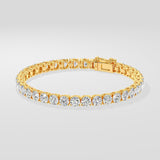 The 0.30 pointer Classic Round Bracelet - House Of Quadri