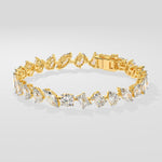 Askew Semi-Solitaire Bracelet - House Of Quadri