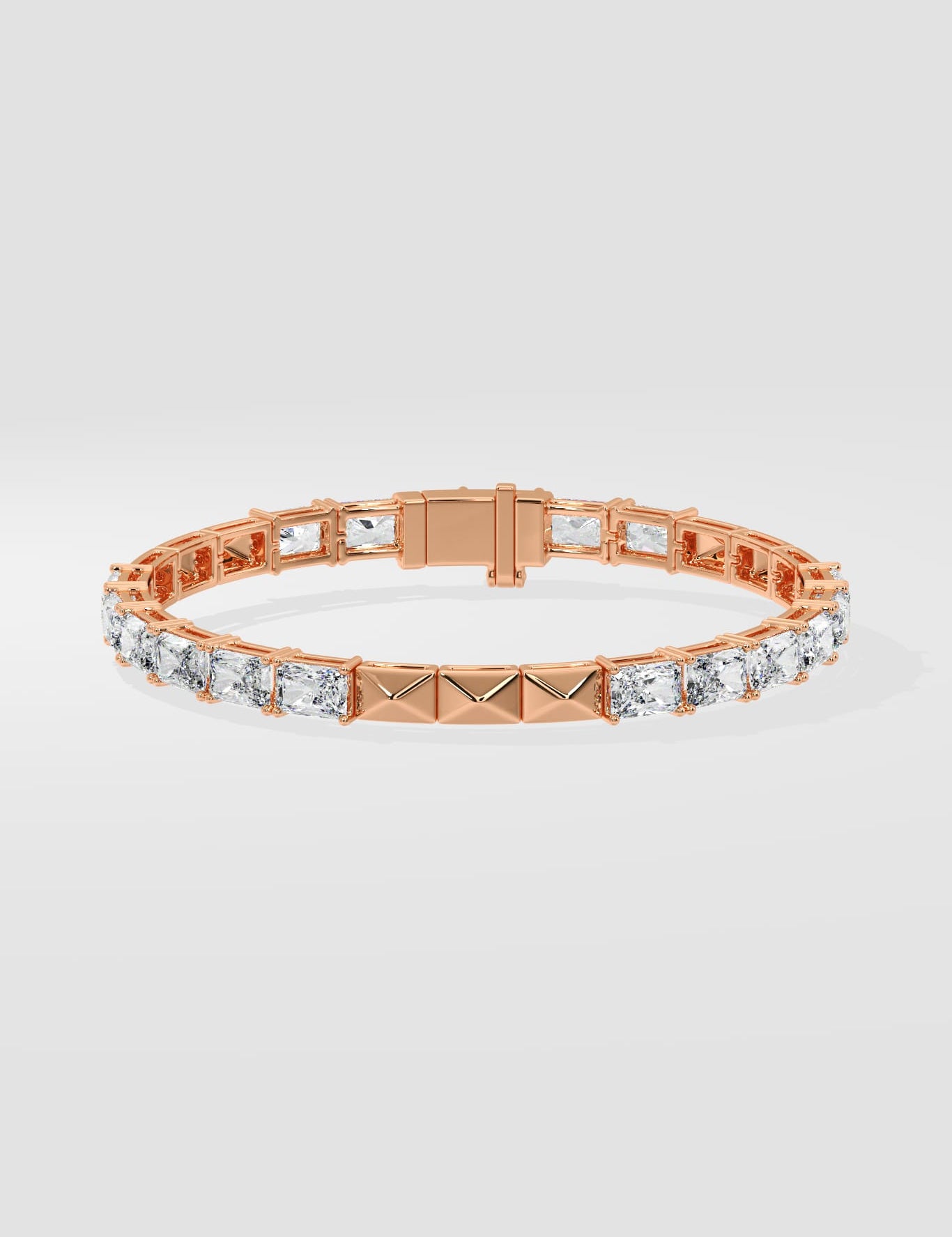 0.50 Ct Radiant Prism Bracelet - House of Quadri