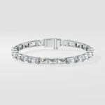 0.50 Ct Radiant Prism Bracelet - House of Quadri