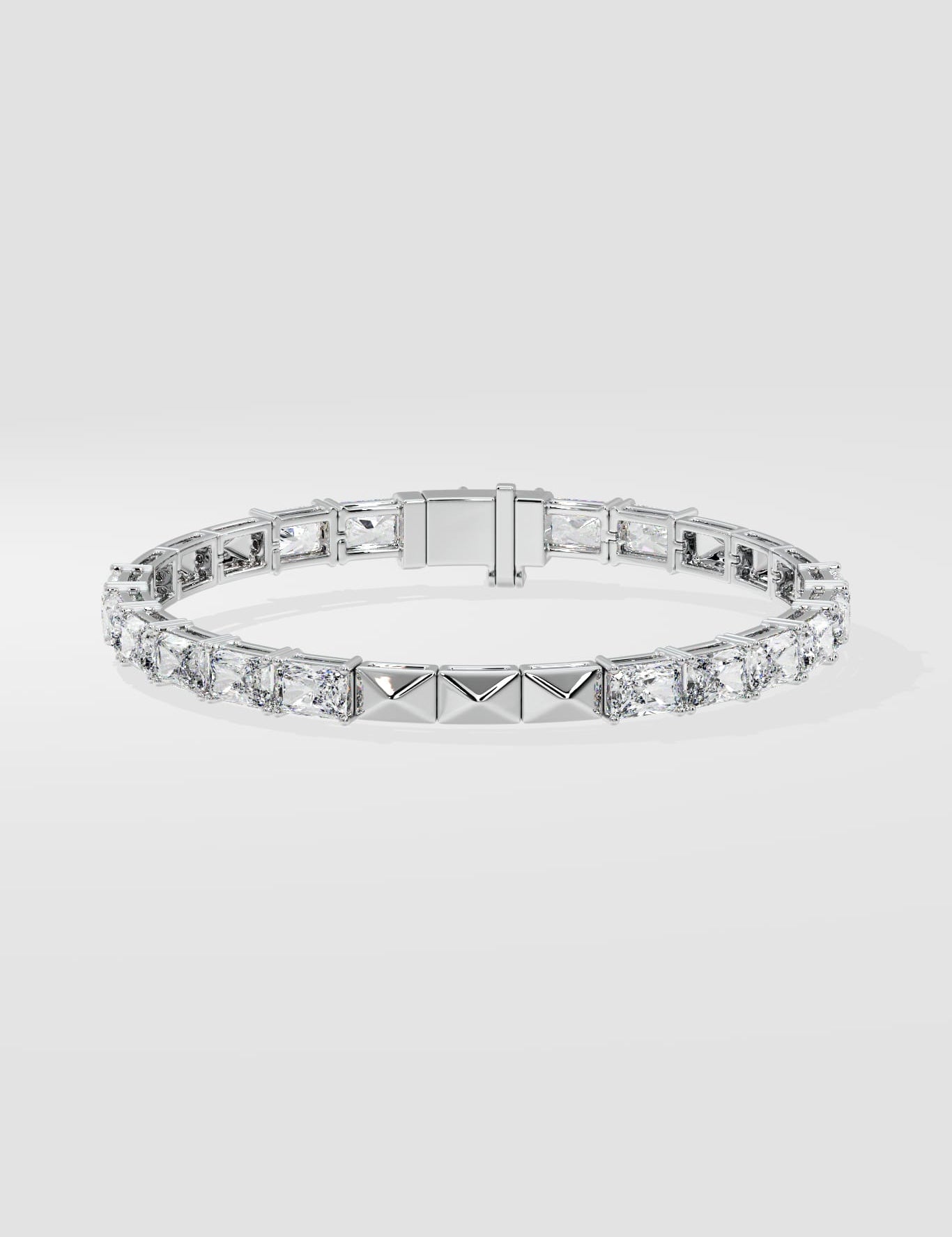 0.50 Ct Radiant Prism Bracelet - House of Quadri