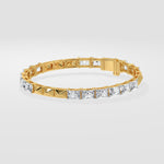 0.50 Ct Radiant Prism Bracelet - House of Quadri