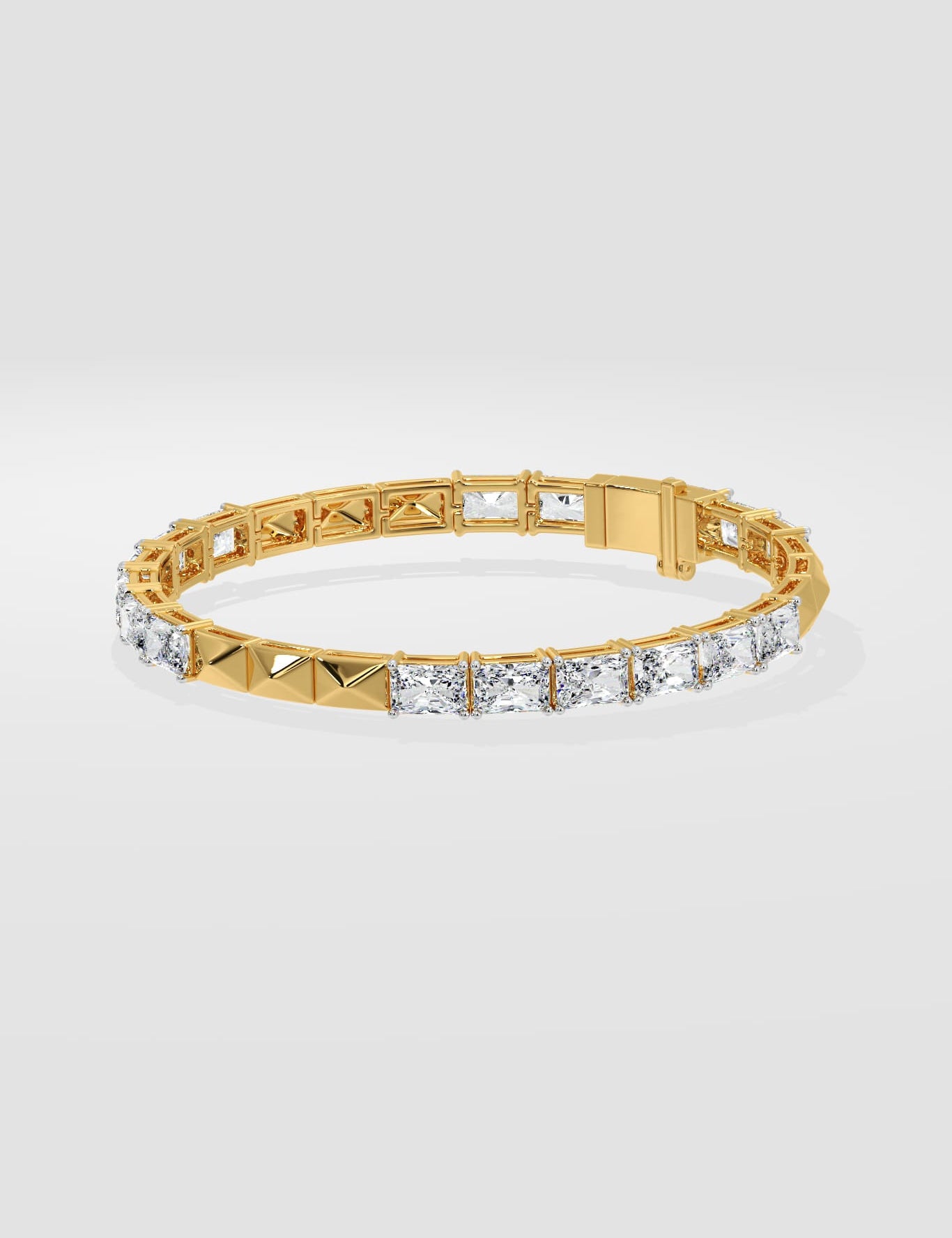 0.50 Ct Radiant Prism Bracelet - House of Quadri