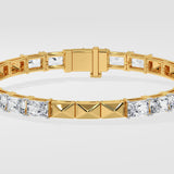 0.50 Ct Radiant Prism Bracelet - House of Quadri