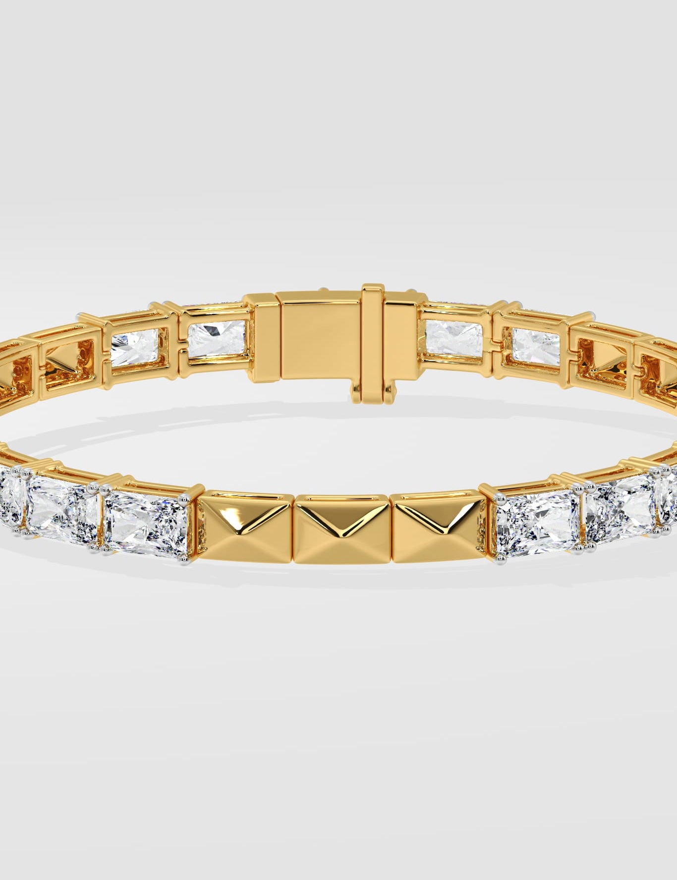0.50 Ct Radiant Prism Bracelet - House of Quadri