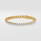 0.20 ct Medley Halo Bracelet