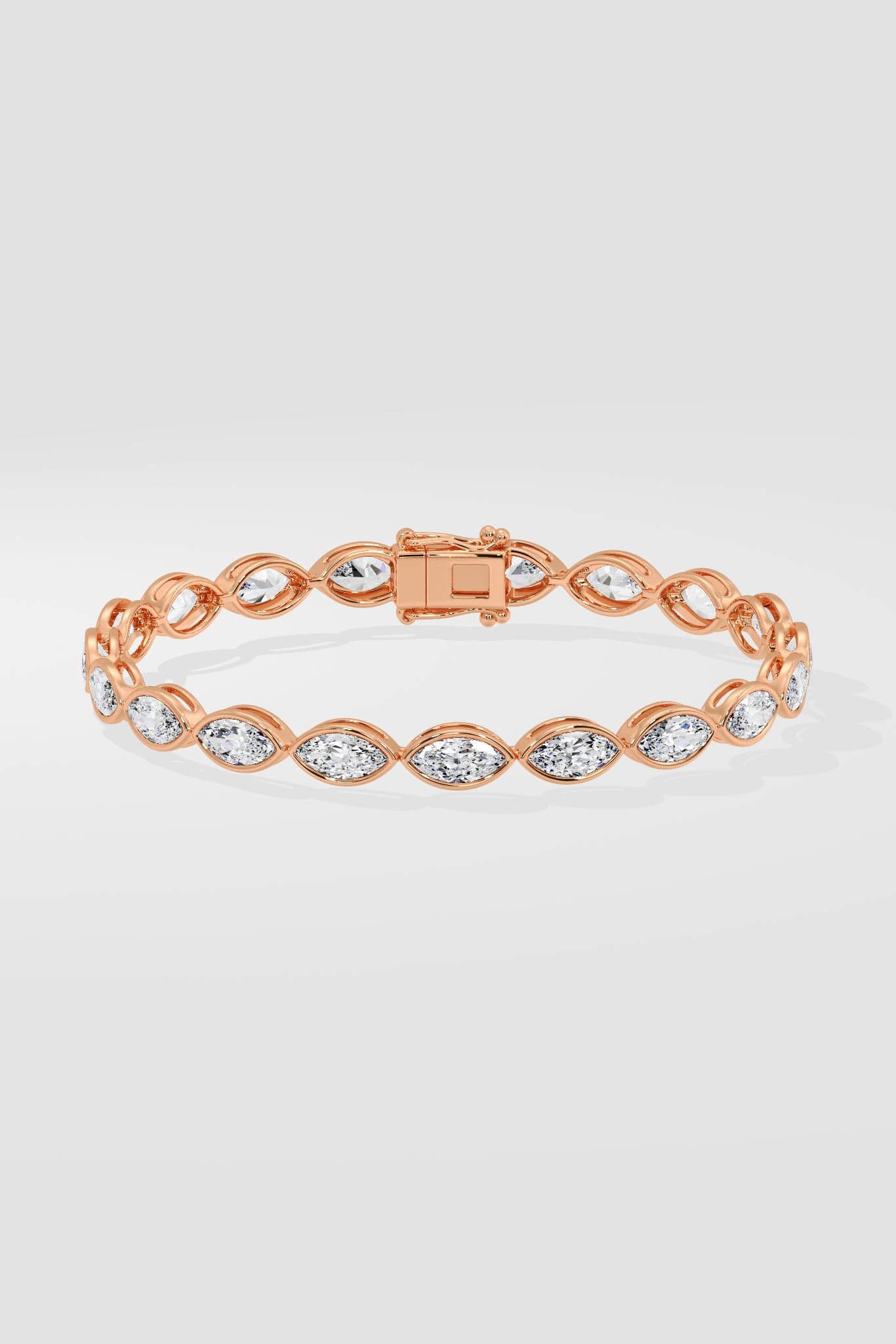 0.30 Ct Marquise Bezel Bracelet - House of Quadri