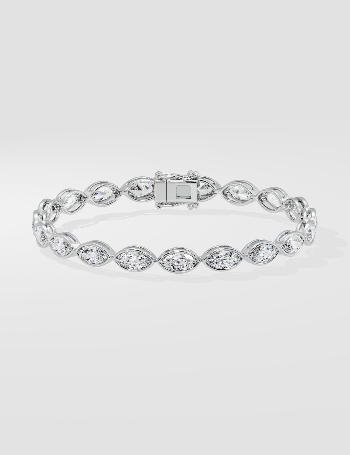 0.30 Ct Marquise Bezel Bracelet - House of Quadri