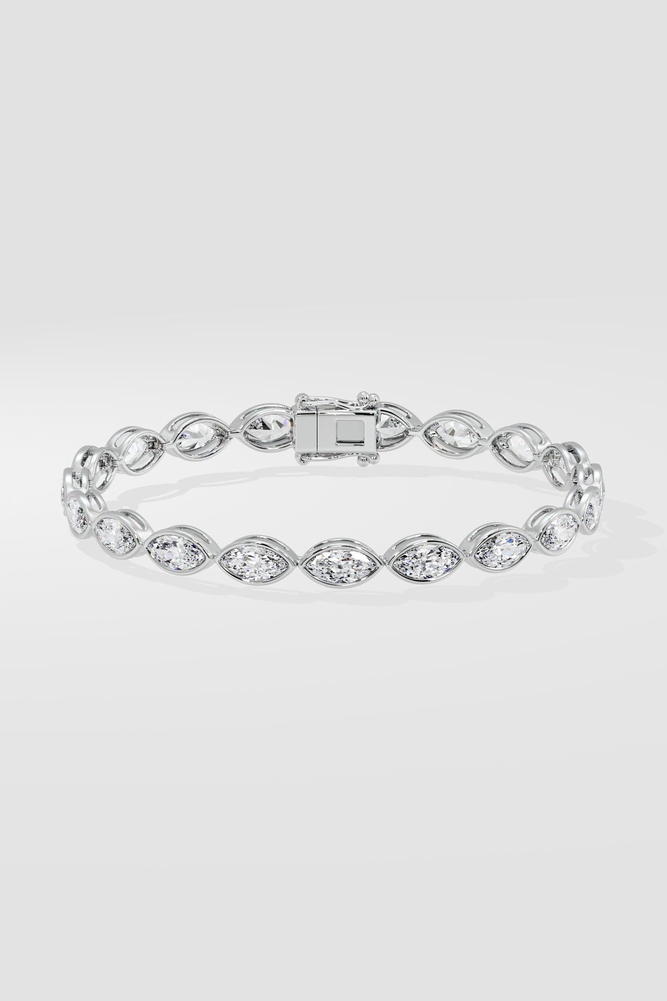 0.30 Ct Marquise Bezel Bracelet - House of Quadri
