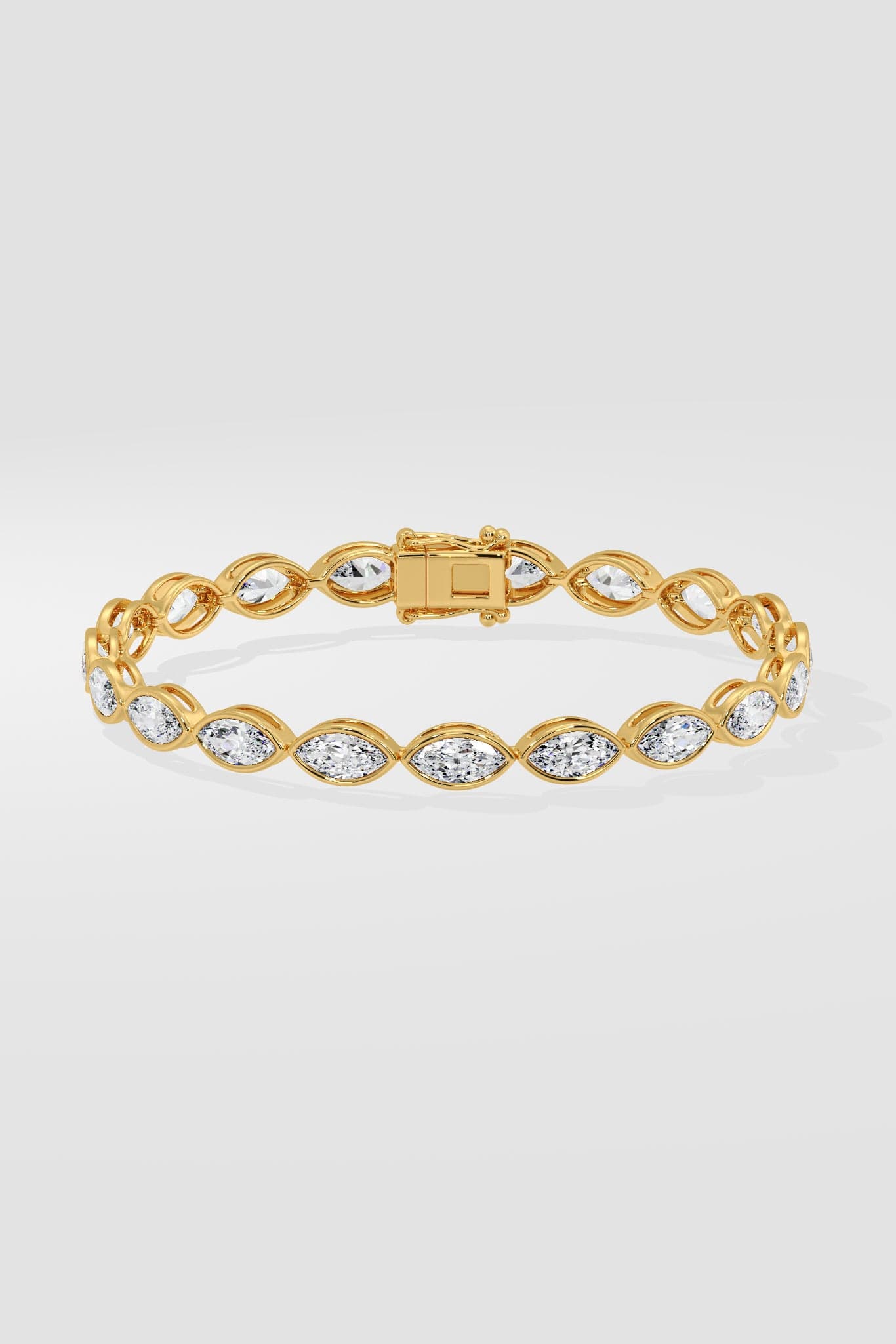 0.30 Ct Marquise Bezel Bracelet - House of Quadri