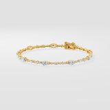 Marquise Liné Bracelet - House Of Quadri
