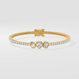 Thea Bezel Bracelet - House Of Quadri
