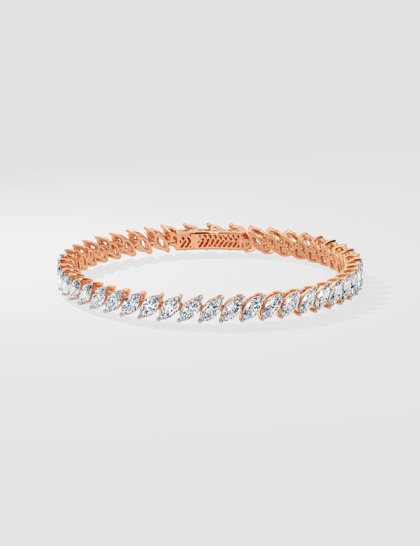 0.15 Ct Marquise Lumiere Bracelet - House of Quadri