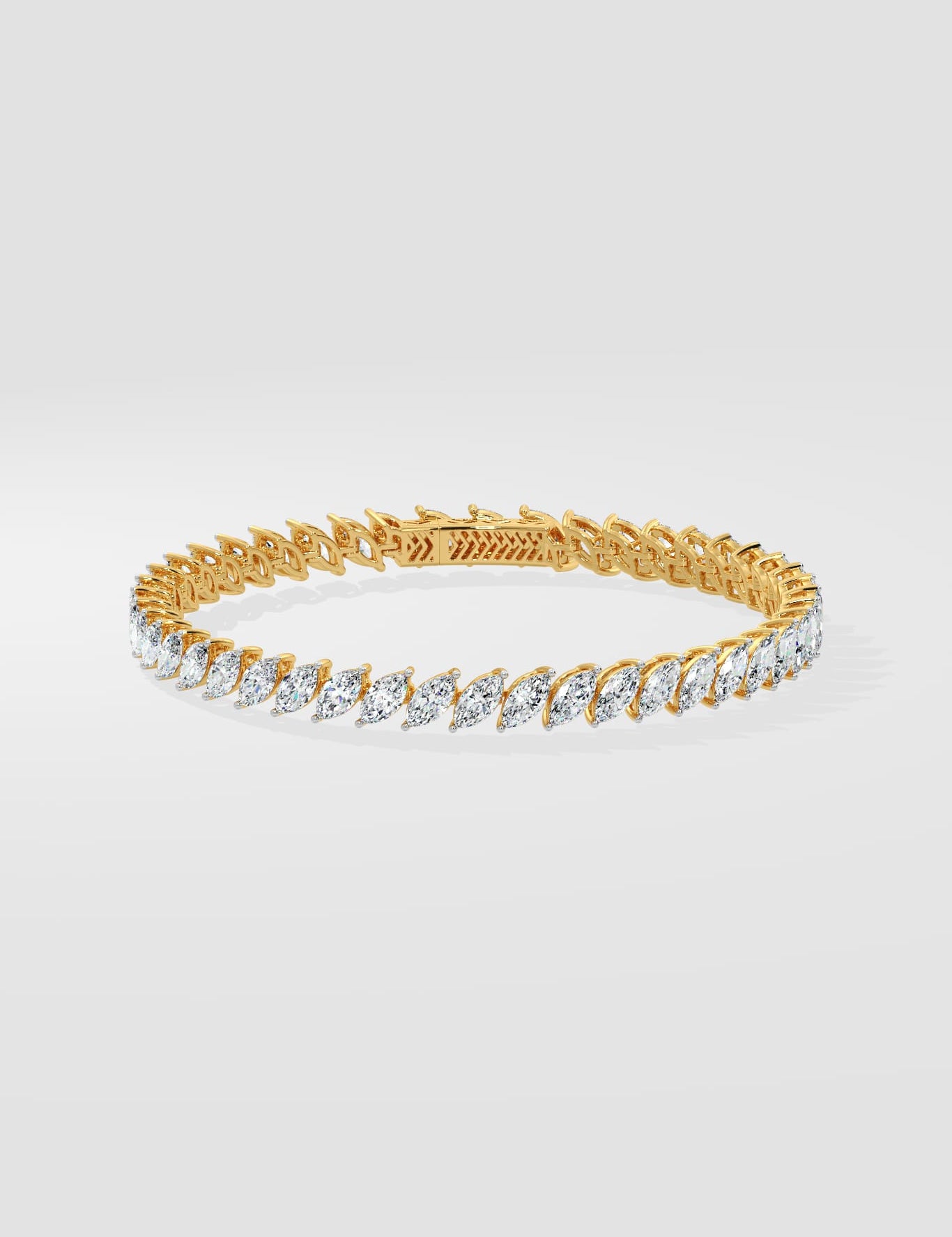 0.15 Ct Marquise Lumiere Bracelet - House of Quadri