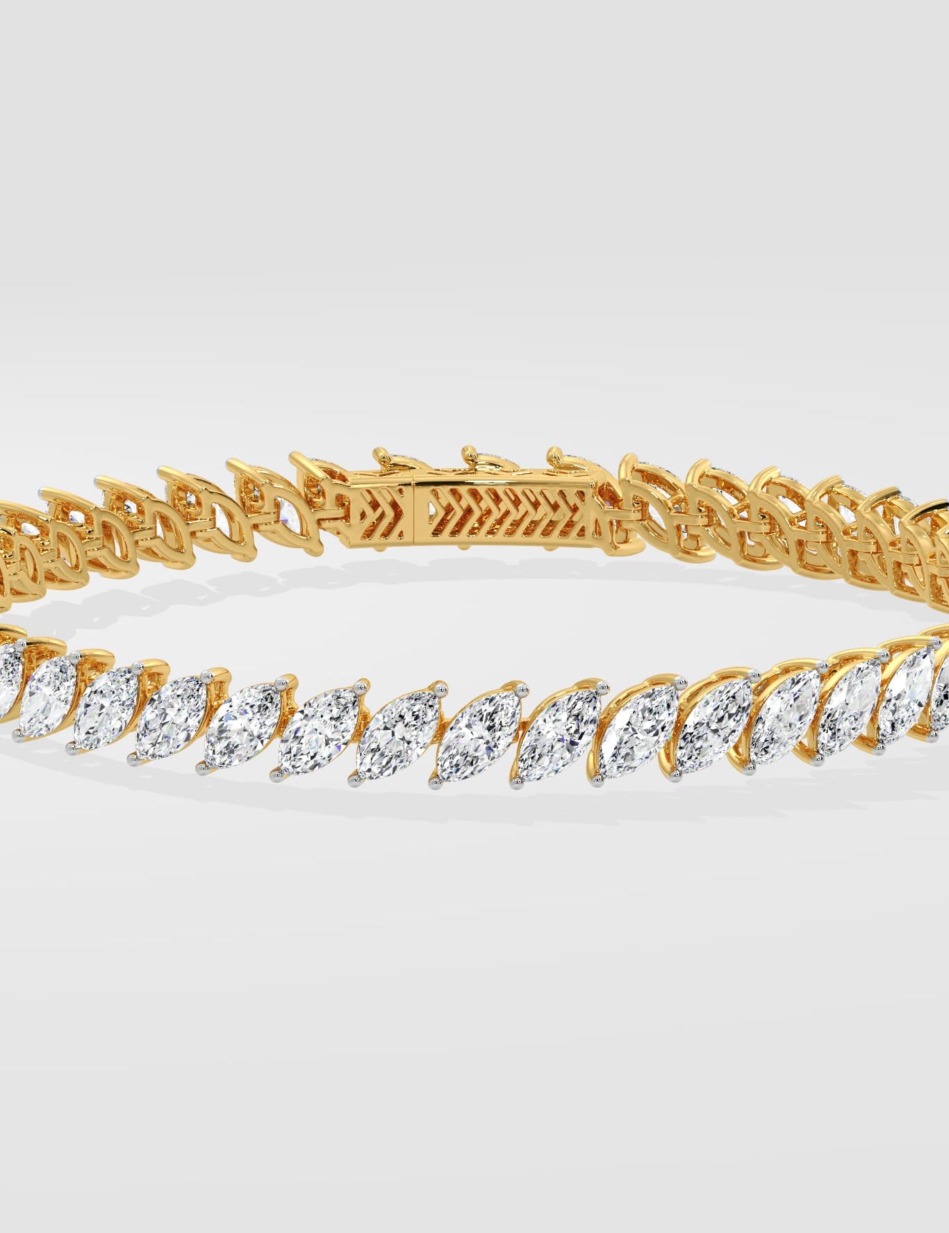 0.15 Ct Marquise Lumiere Bracelet - House of Quadri