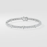 Sonnet Heart Tennis Bracelet