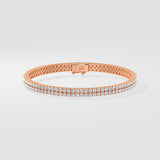 Double Row Classic Tennis Bracelet