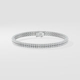 Double Row Classic Tennis Bracelet