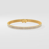 Double Row Classic Tennis Bracelet