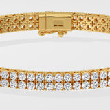 Double Row Classic Tennis Bracelet