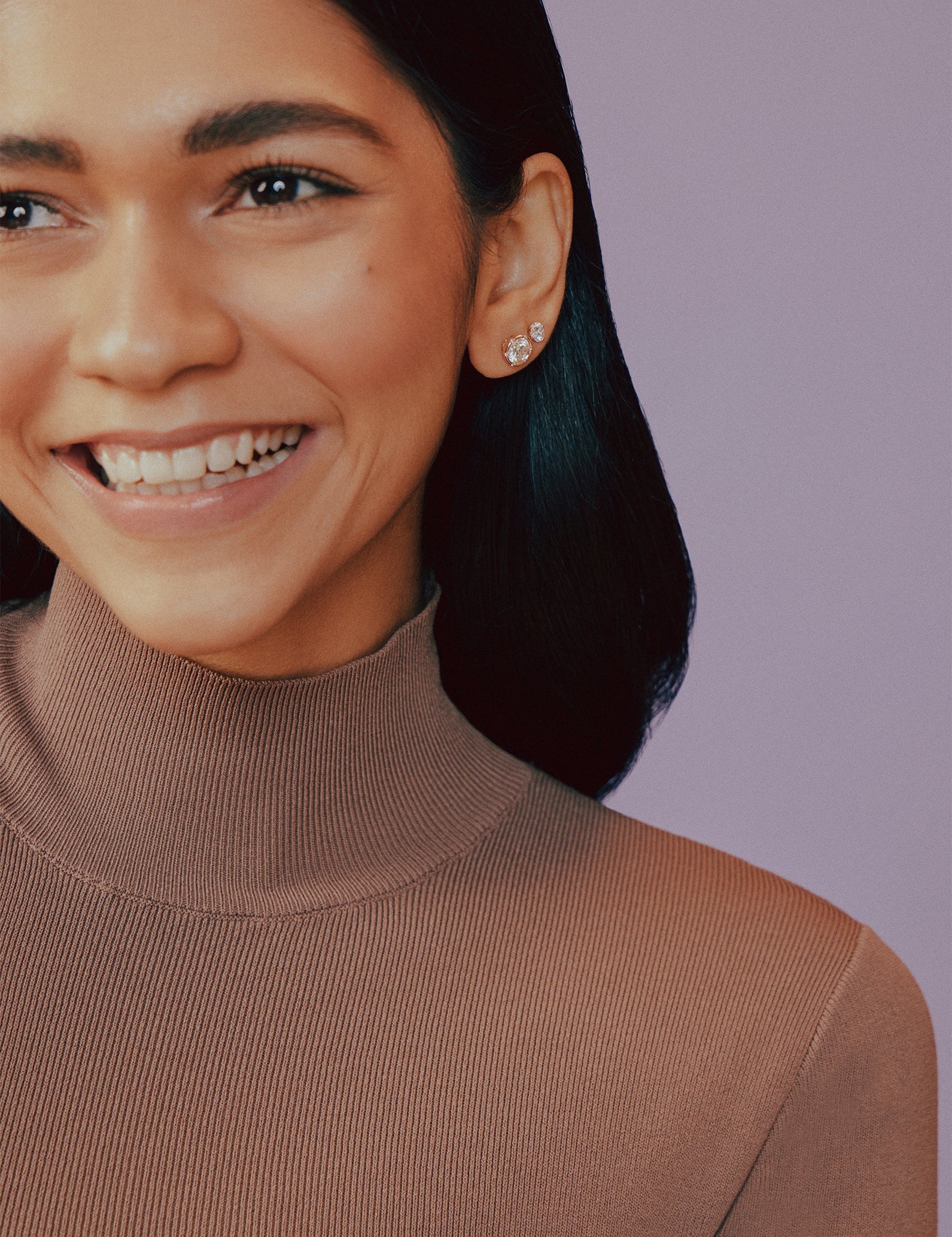 Stellar Eternal Semi Solitaire Studs - House Of Quadri