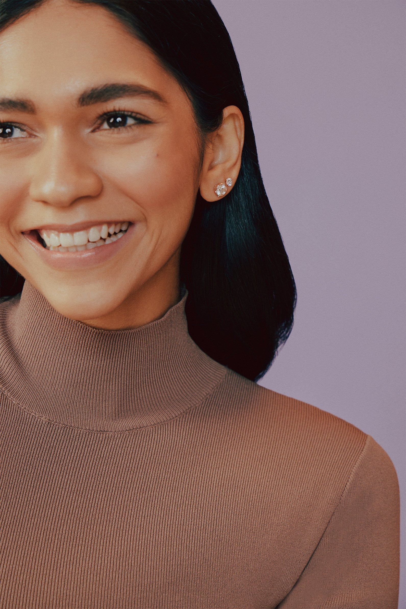 Stellar Eternal Semi Solitaire Studs - House Of Quadri