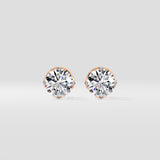 1 ct  Solitaire Studs