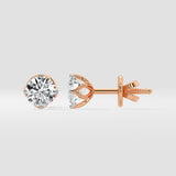 1 ct  Solitaire Studs