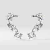 3 Stone Ear Cuffs