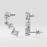 3 Stone Ear Cuffs
