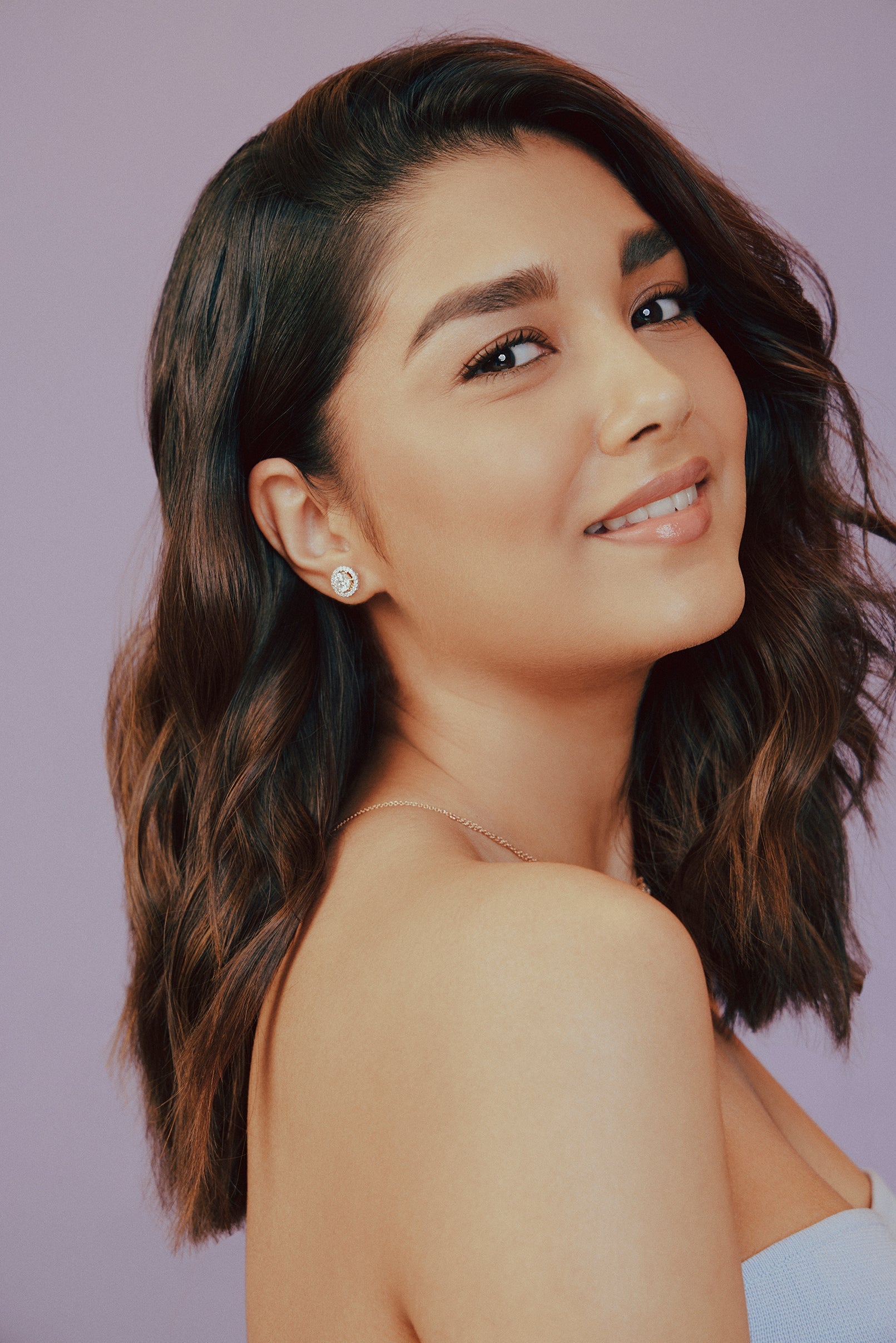 Stellar Eternal Solitaire Halo Earrings - House Of Quadri