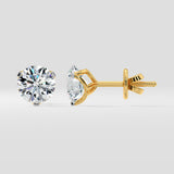 2 ct Solitaire Studs