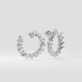 Shimmer Front Hoops