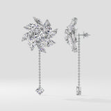 Fire Spiral Drop Danglers