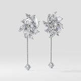 Fire Spiral Drop Danglers