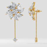 Fire Spiral Drop Danglers
