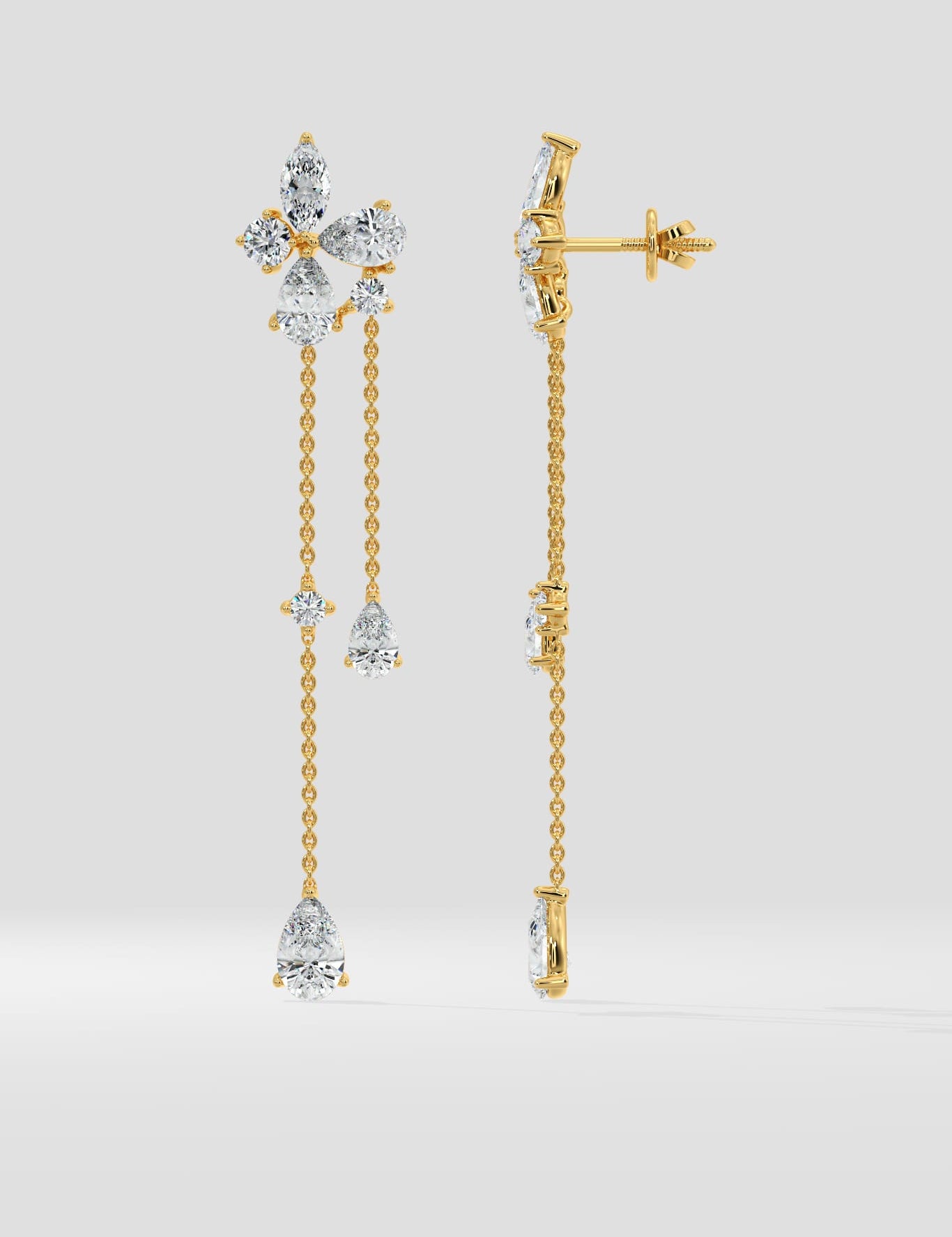 Ziya Drop Danglers - House of Quadri