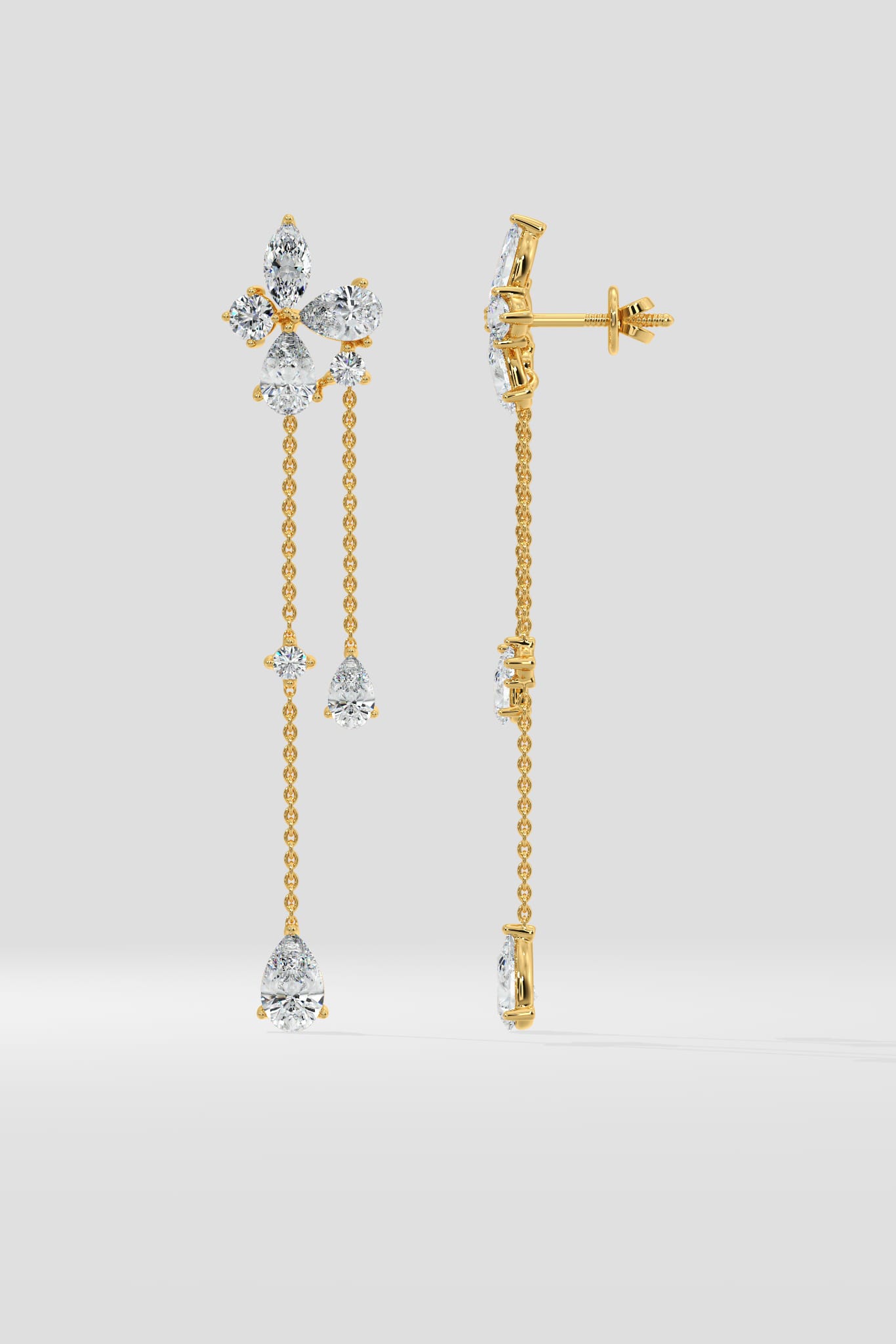 Ziya Drop Danglers - House of Quadri