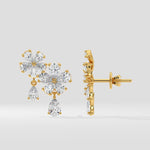 Petal Flower Danglers - House of Quadri