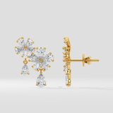 Petal Flower Danglers - House of Quadri