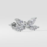 Marquise Butterfly Studs