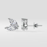 Marquise Butterfly Studs