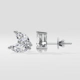 Marquise Butterfly Studs