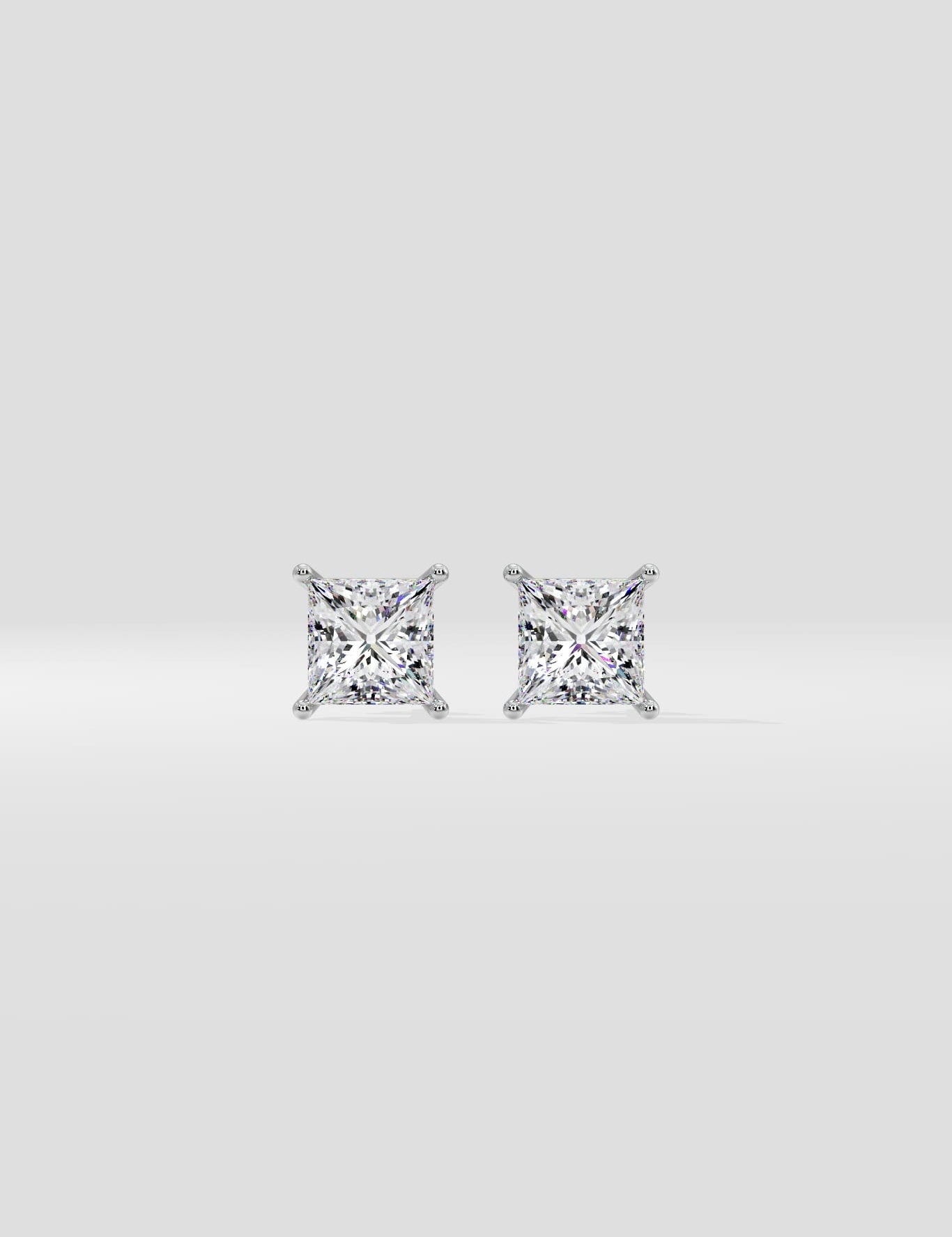 1 Ct Princess Studs - House of Quadri