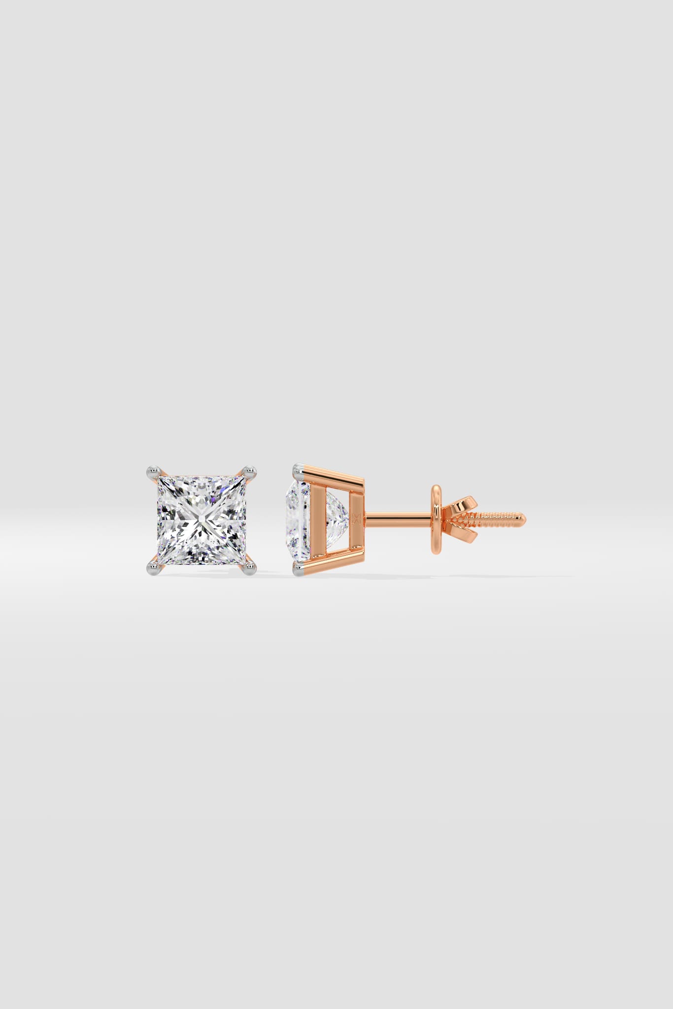 1 Ct Princess Studs - House of Quadri