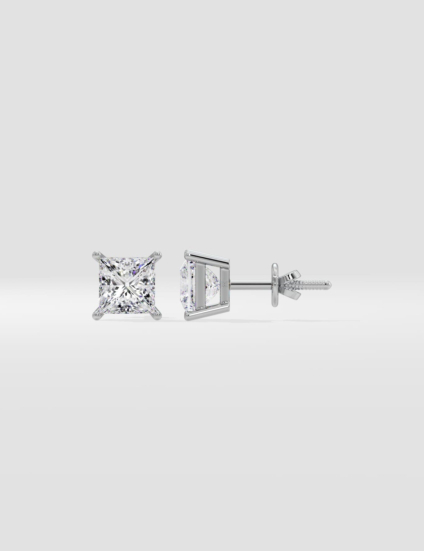 1 Ct Princess Studs - House of Quadri