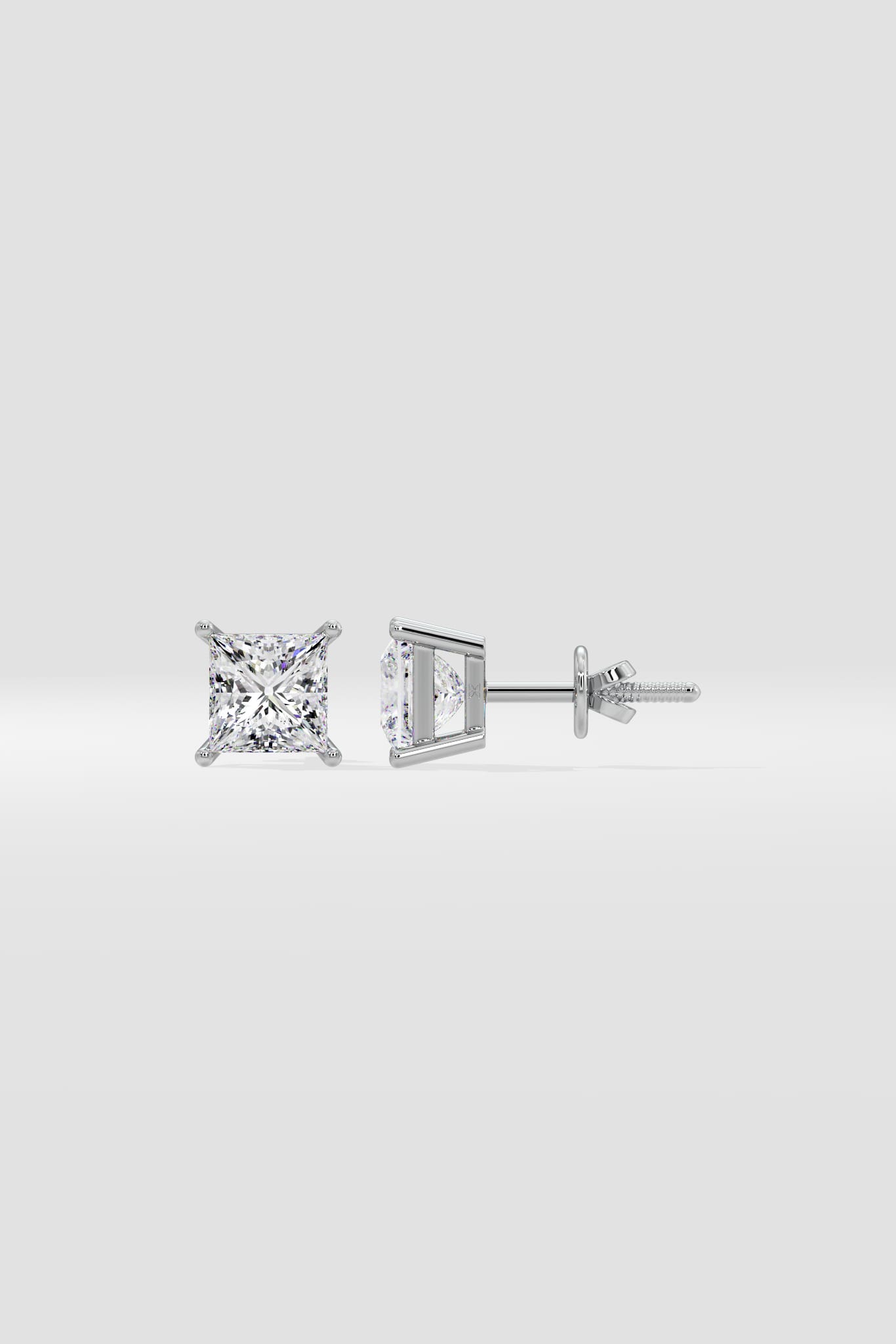 1 Ct Princess Studs - House of Quadri