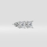 1 Ct Princess Studs